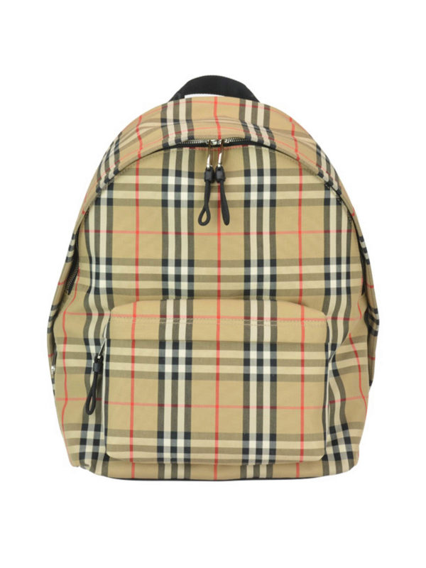 BURBERRY: backpacks - Vintage check backpack