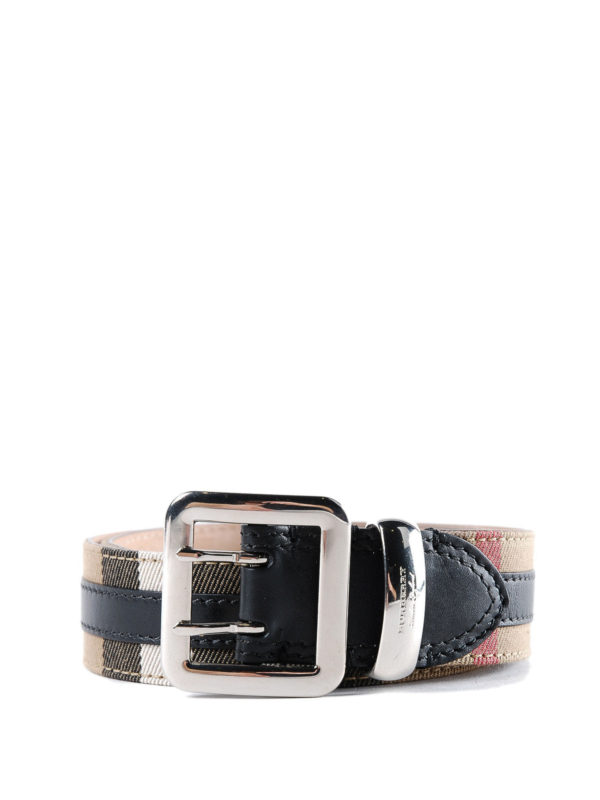 BURBERRY: Gürtel - Gürtel - Schwarz