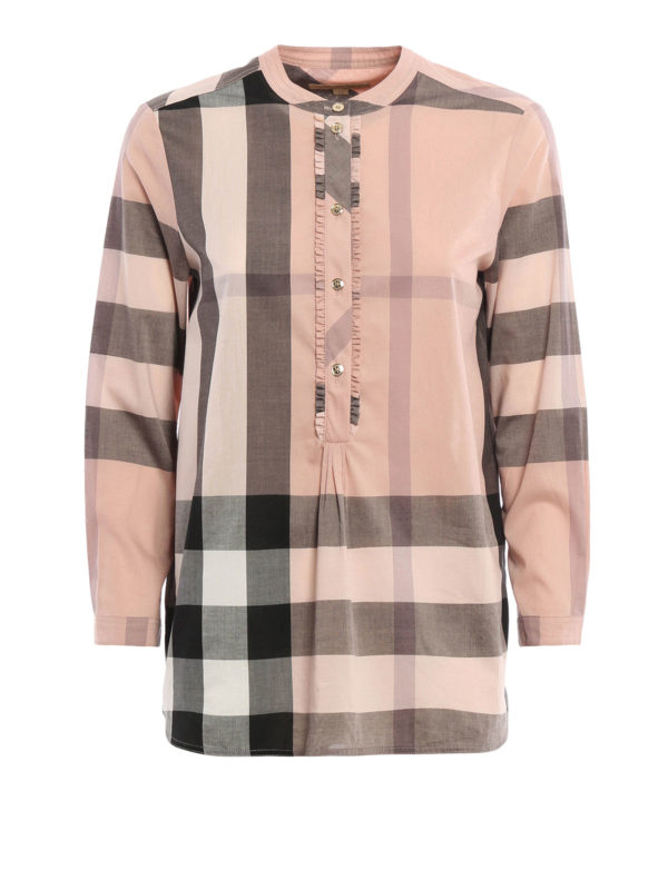 BURBERRY: Blusen - Bluse - Pink