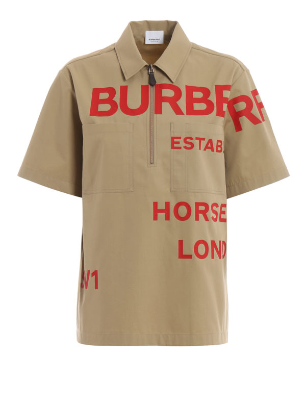 BURBERRY: Blusen - Bluse - Beige