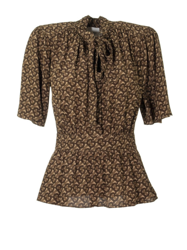BURBERRY: Blouses - Blouse - Beige