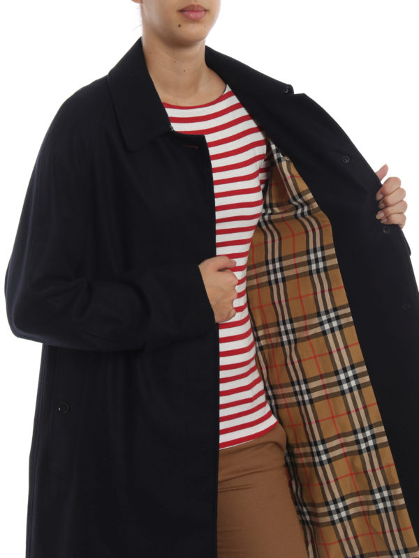 BURBERRY buy online Camden soft cashmere trench coat