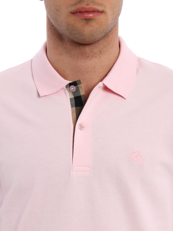 BURBERRY buy online Poloshirt Fur Herren - Hellrosa