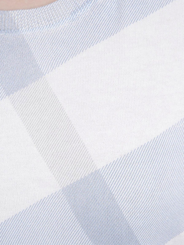 BURBERRY buy online Check print T-shirt