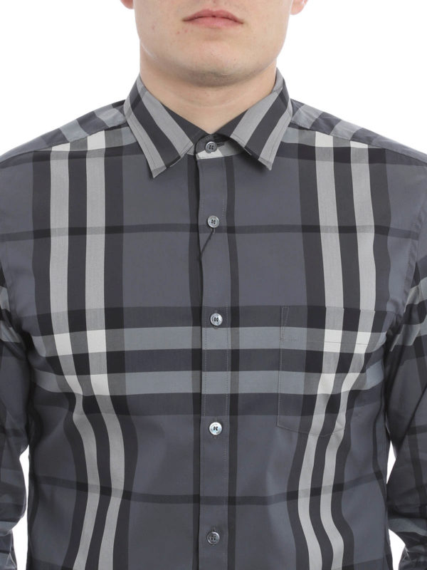 BURBERRY buy online Checked Nelson shirt