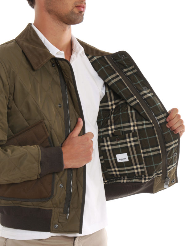 BURBERRY buy online Chilton diamond quilted jacket