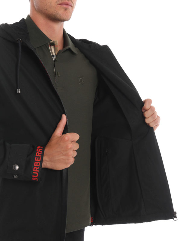BURBERRY buy online Everton hooded jacket