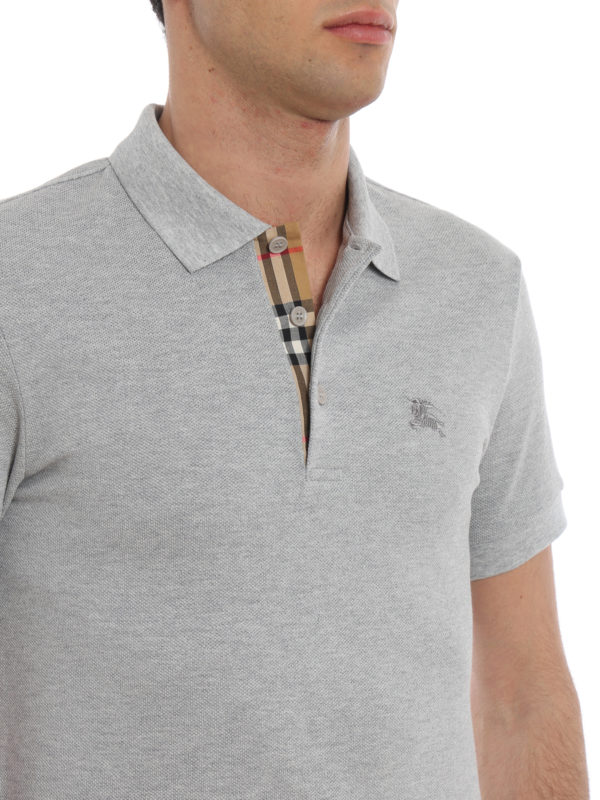 BURBERRY buy online Poloshirt - Hellgrau