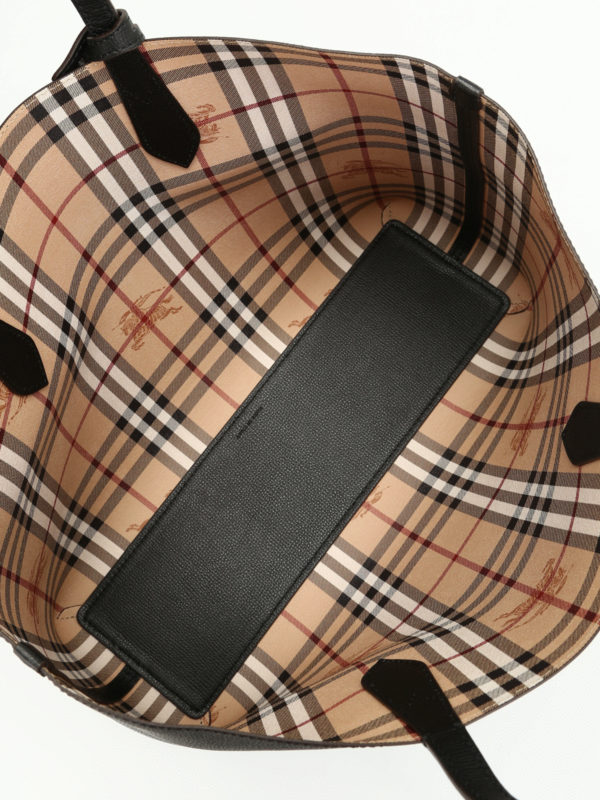 BURBERRY buy online Leather medium reversible tote