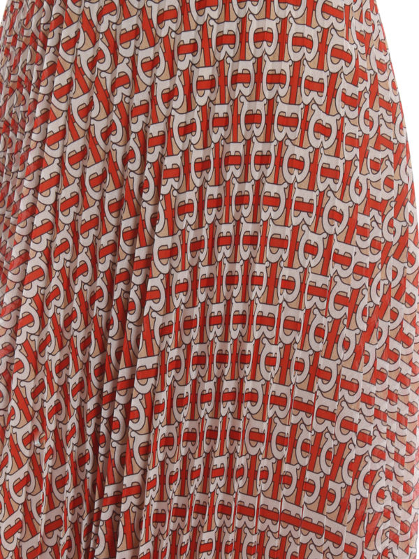 BURBERRY buy online Midirock - Rot