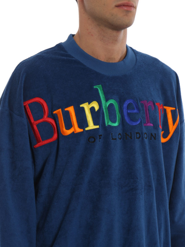 Burberry スウェットシャツ/セーター - ブルー|4549332