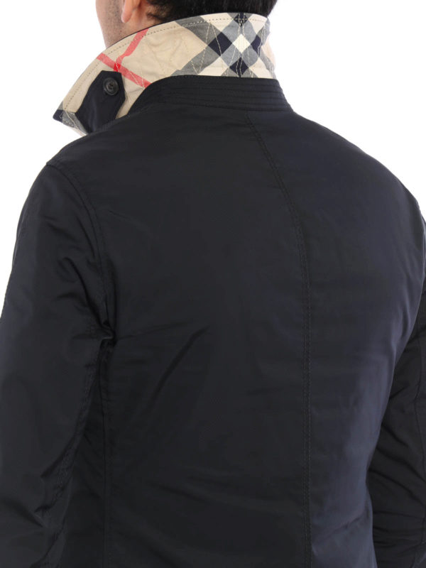 BURBERRY buy online Trenchcoat Fur Herren - Schwarz