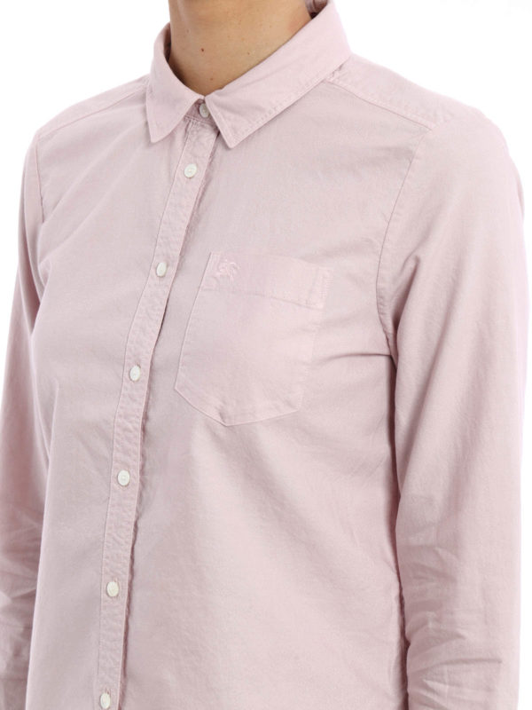 Camisa burberry mujer rosa best sale