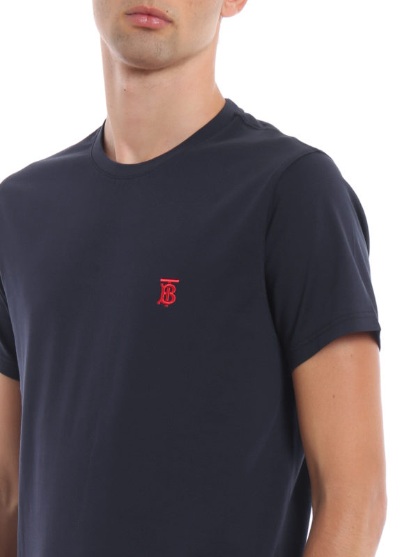 T-shirts Burberry - Parker navy T-shirt - 8014022 | Shop online at THEBS