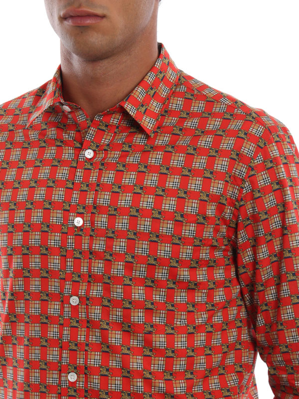 BURBERRY buy online Hemd - Rot