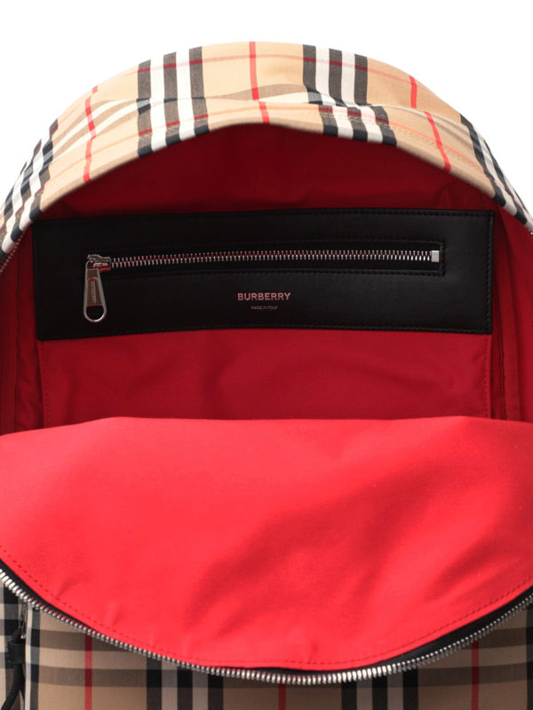 BURBERRY buy online Mochila - Tartán