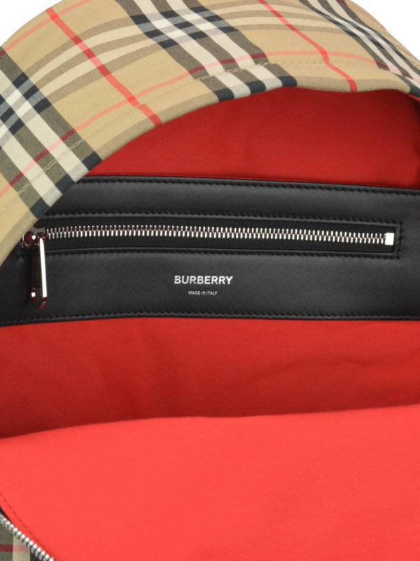 BURBERRY buy online Vintage check backpack