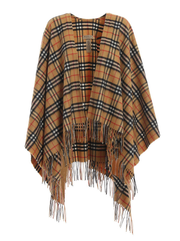 BURBERRY: Capas  y Ponchos - Capa - Beis