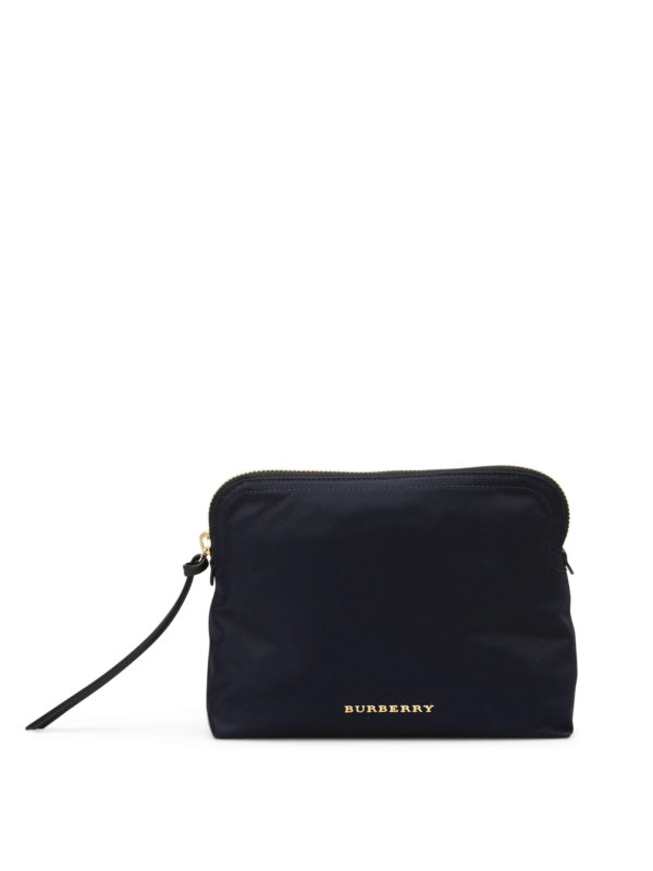 BURBERRY: Cases & Covers - Nylon small pouch