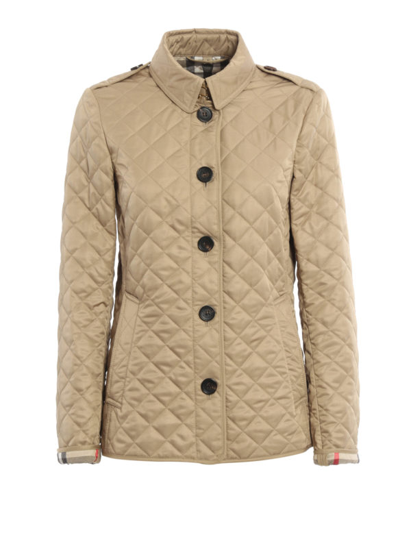 BURBERRY: casual jackets - Ashurst quilted jacket