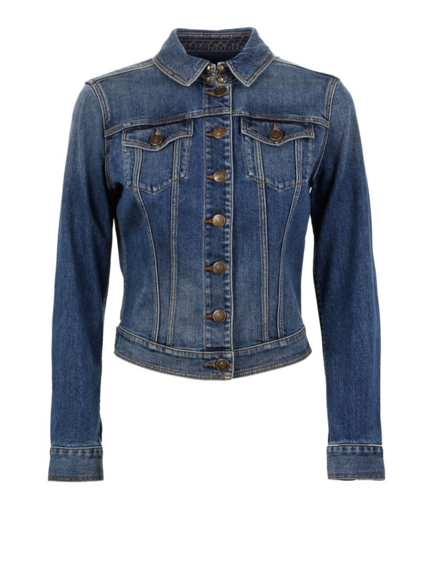 BURBERRY: casual jackets - Denim jacket