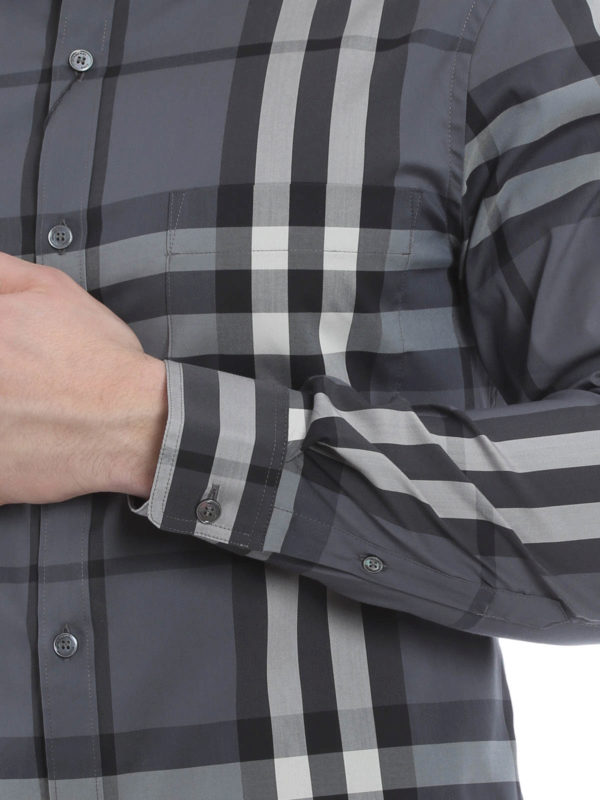 iKRIX BURBERRY: Checked Nelson shirt