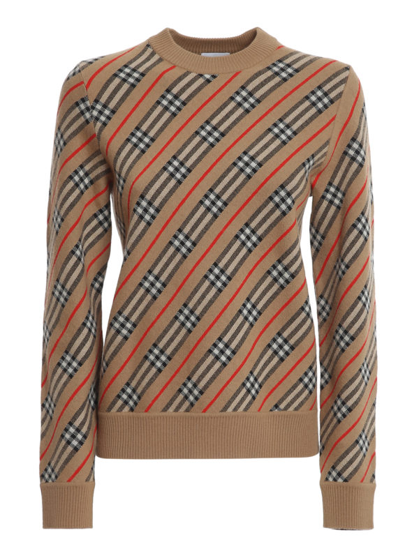 BURBERRY: Pull col rond - Pull Col Rond - Clara