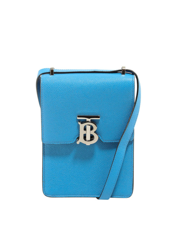 BURBERRY: borse a tracolla - Tracolla con monogramma TB