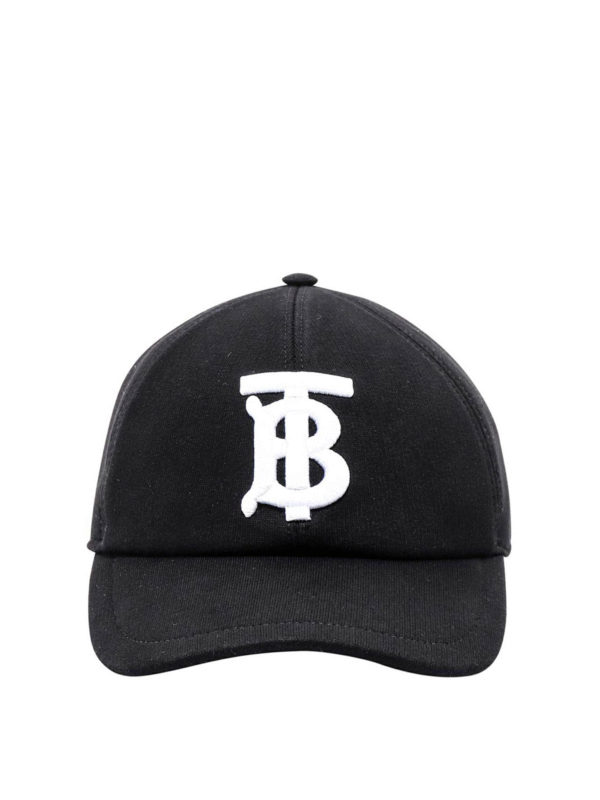 BURBERRY: cappelli - Berretto da baseball nero
