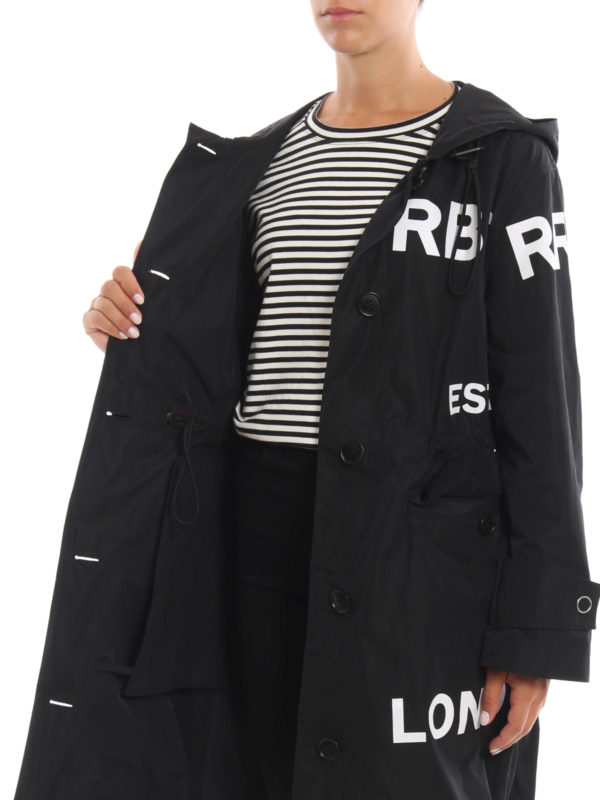 iKRIX BURBERRY: Parka - Noir