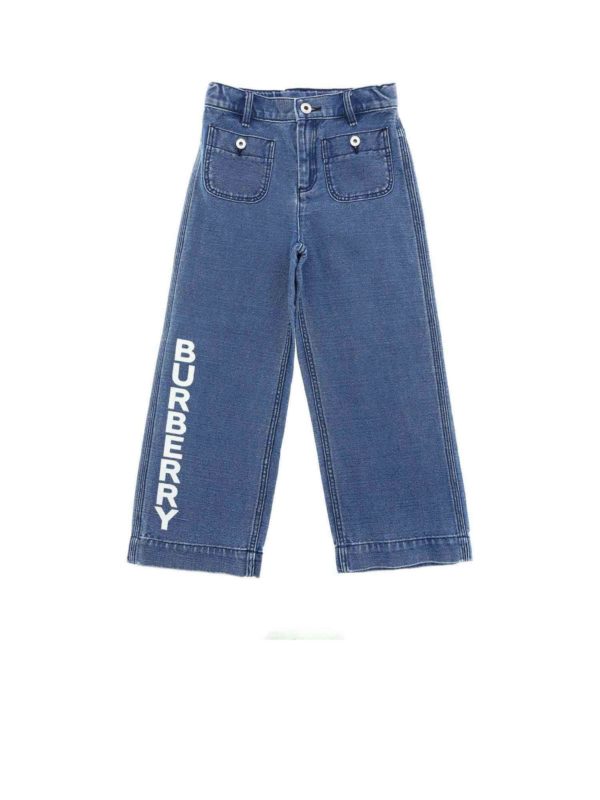 BURBERRY: Jeans - Vaqueros - Azul