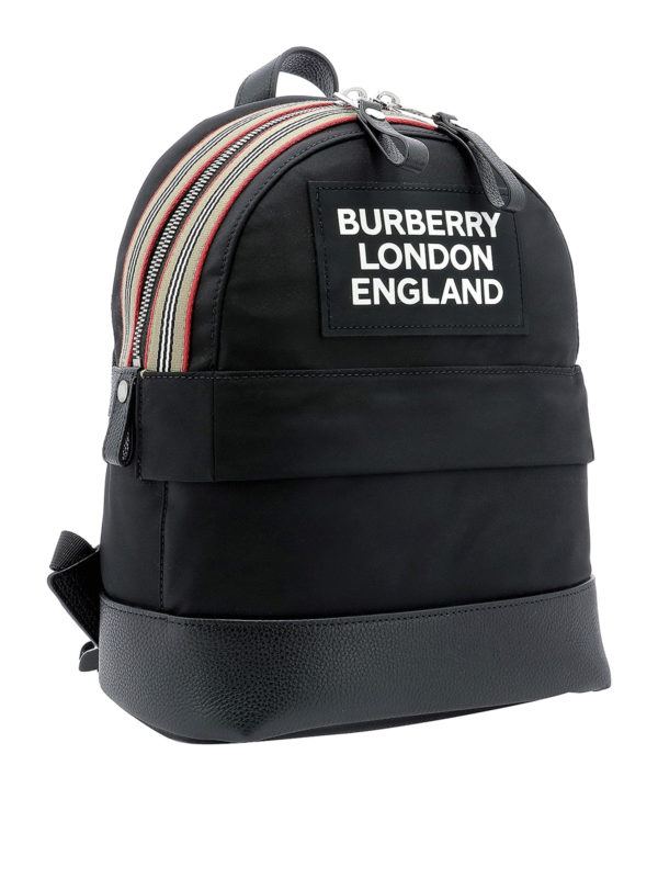 BURBERRY: バックパック online - バックパック - 黒