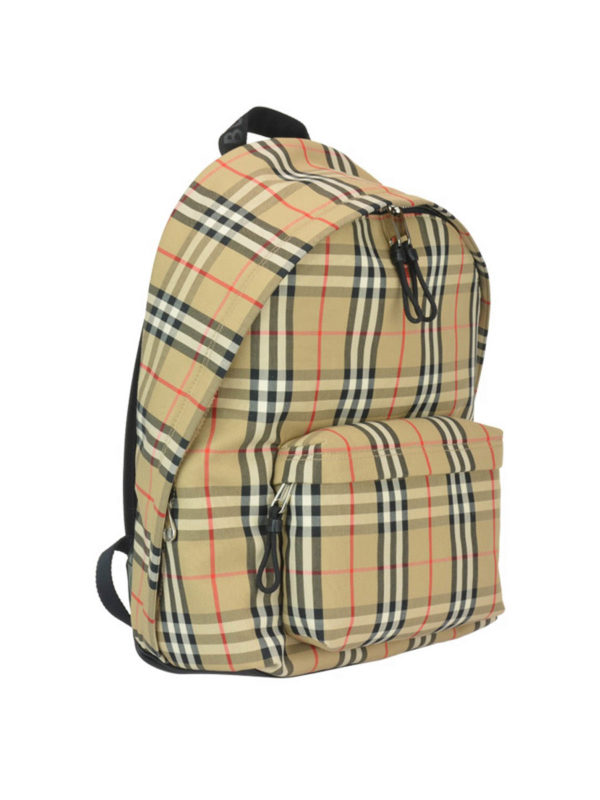 BURBERRY: backpacks online - Vintage check backpack