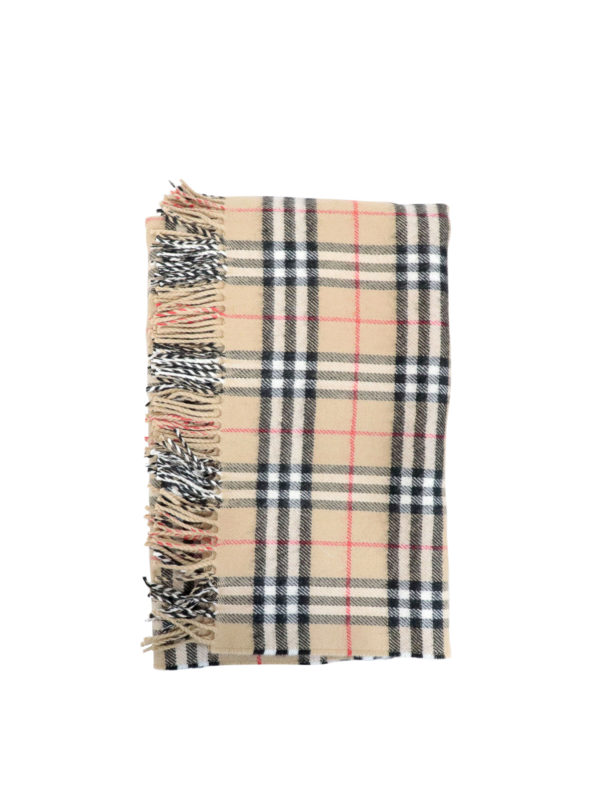 BURBERRY: Decken und Tagesdecken online - Decke - Beige