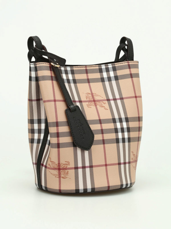 BURBERRY: Bucket bags online - Lorne small satchel bag