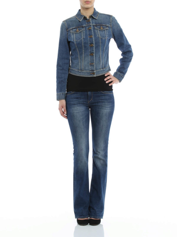 BURBERRY: casual jackets online - Denim jacket