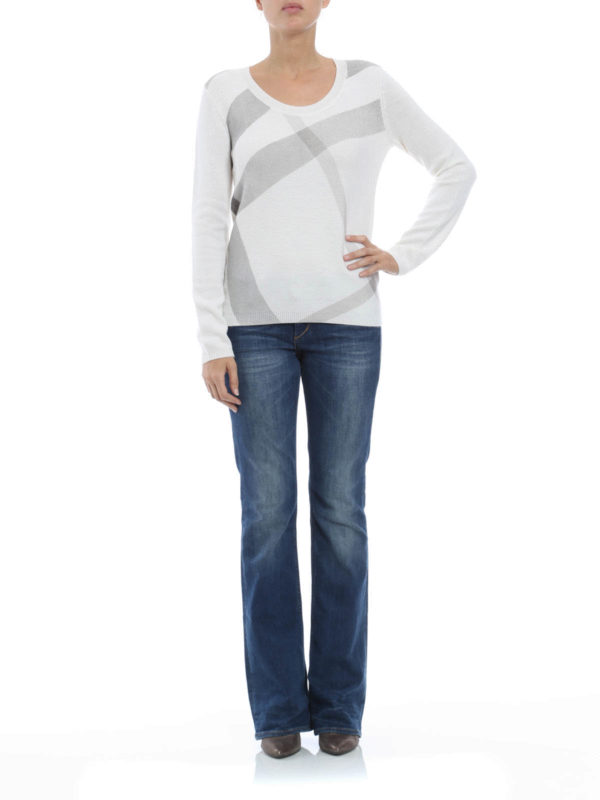 BURBERRY: Strickpullover mit Rundhalsausschnitt online - Pullover Mit Rundhalsausschnitt