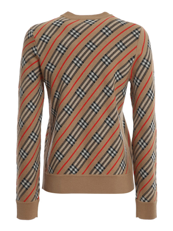 BURBERRY: Pull col rond online - Pull Col Rond - Clara