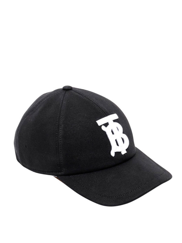 BURBERRY: cappelli online - Berretto da baseball nero