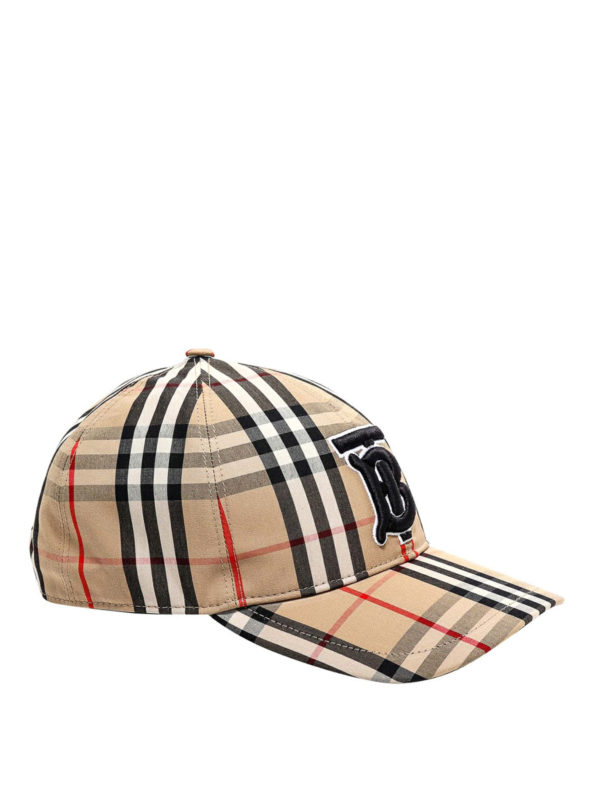 BURBERRY: cappelli online - Berretto in cotone