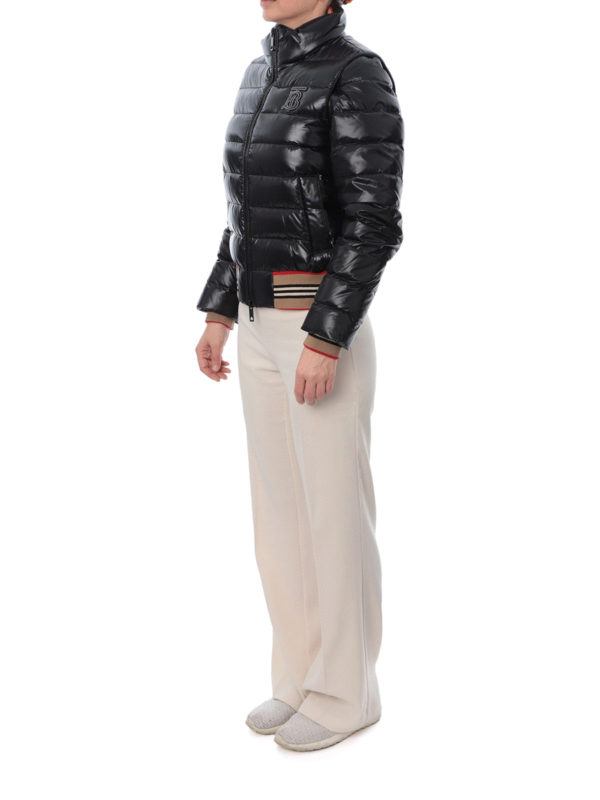 BURBERRY: Kurze Daunenjacken online - Daunenjacke - Schwarz