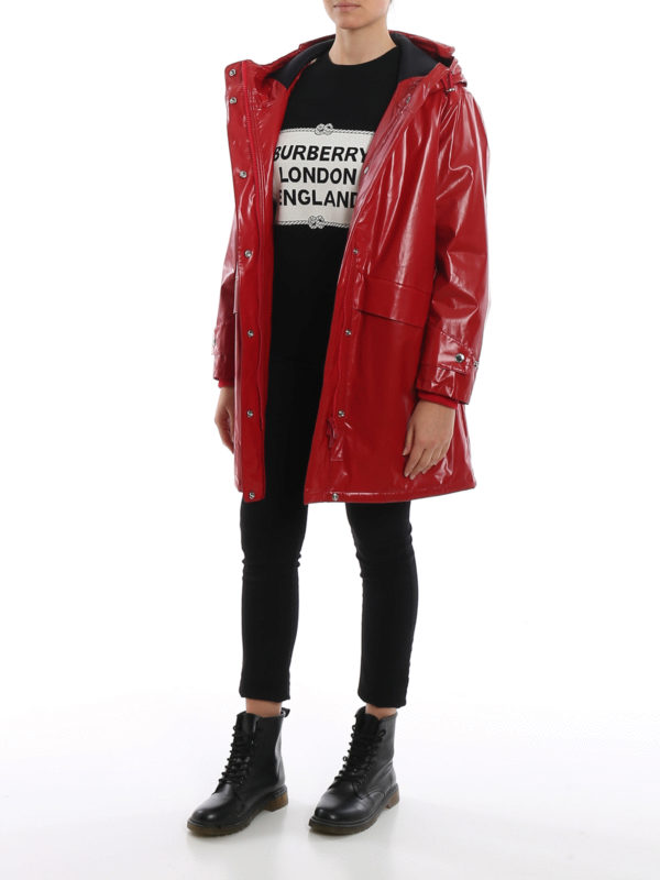 BURBERRY: Parkas online - Parka - Rot