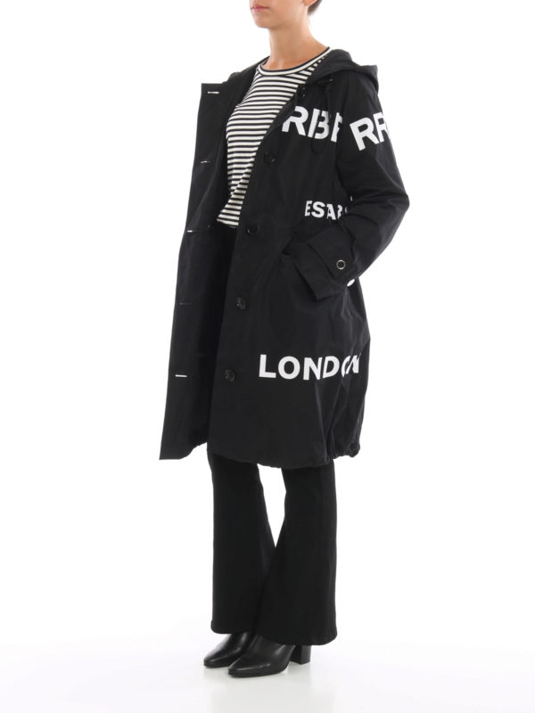 BURBERRY: Parkas online - Parka - Noir