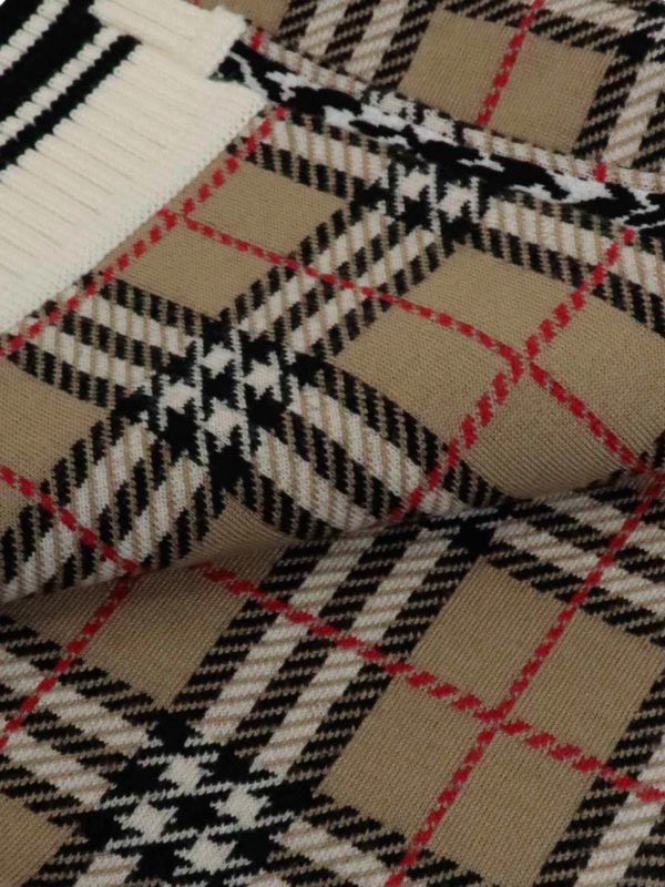 BURBERRY: sciarpe e foulard online - Sciarpa motivo  Check e Leopard
