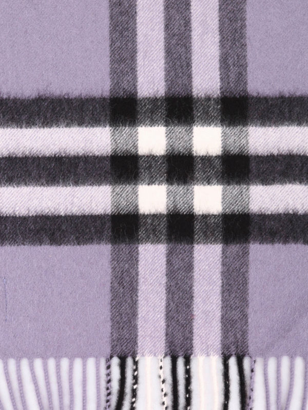 BURBERRY: sciarpe e foulard online - Classica sciarpa in cashmere
