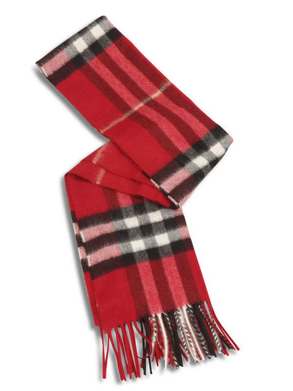 BURBERRY: sciarpe e foulard online - Sciarpa Heritage in cashmere Check