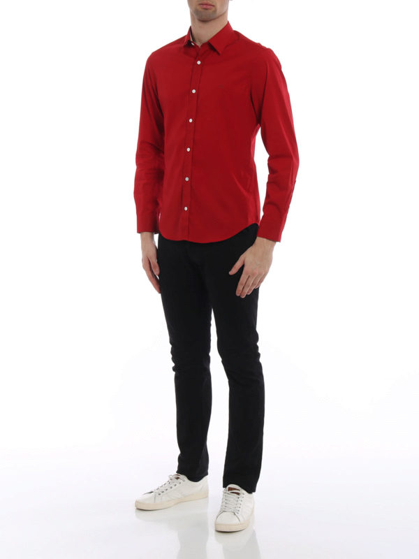 BURBERRY: Hemden online - Hemd - Rot