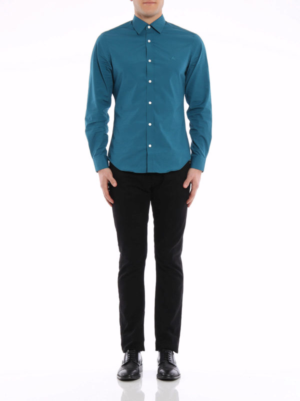 BURBERRY: camicie online - Camicia Cambridge in cotone
