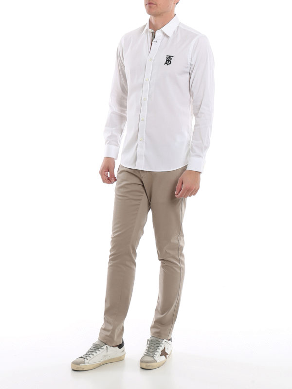 BURBERRY: Hemden online - Hemd - Weiß