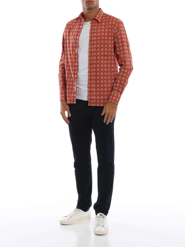 BURBERRY: Hemden online - Hemd - Rot